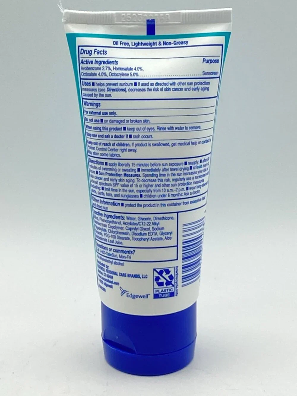 Banana Boat Sheer Sensitive Face Sunscreen Lotion SPF 50 – 3 fl oz (EXP 07/2028)